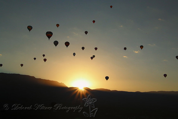 Balloons at Sunrise 2